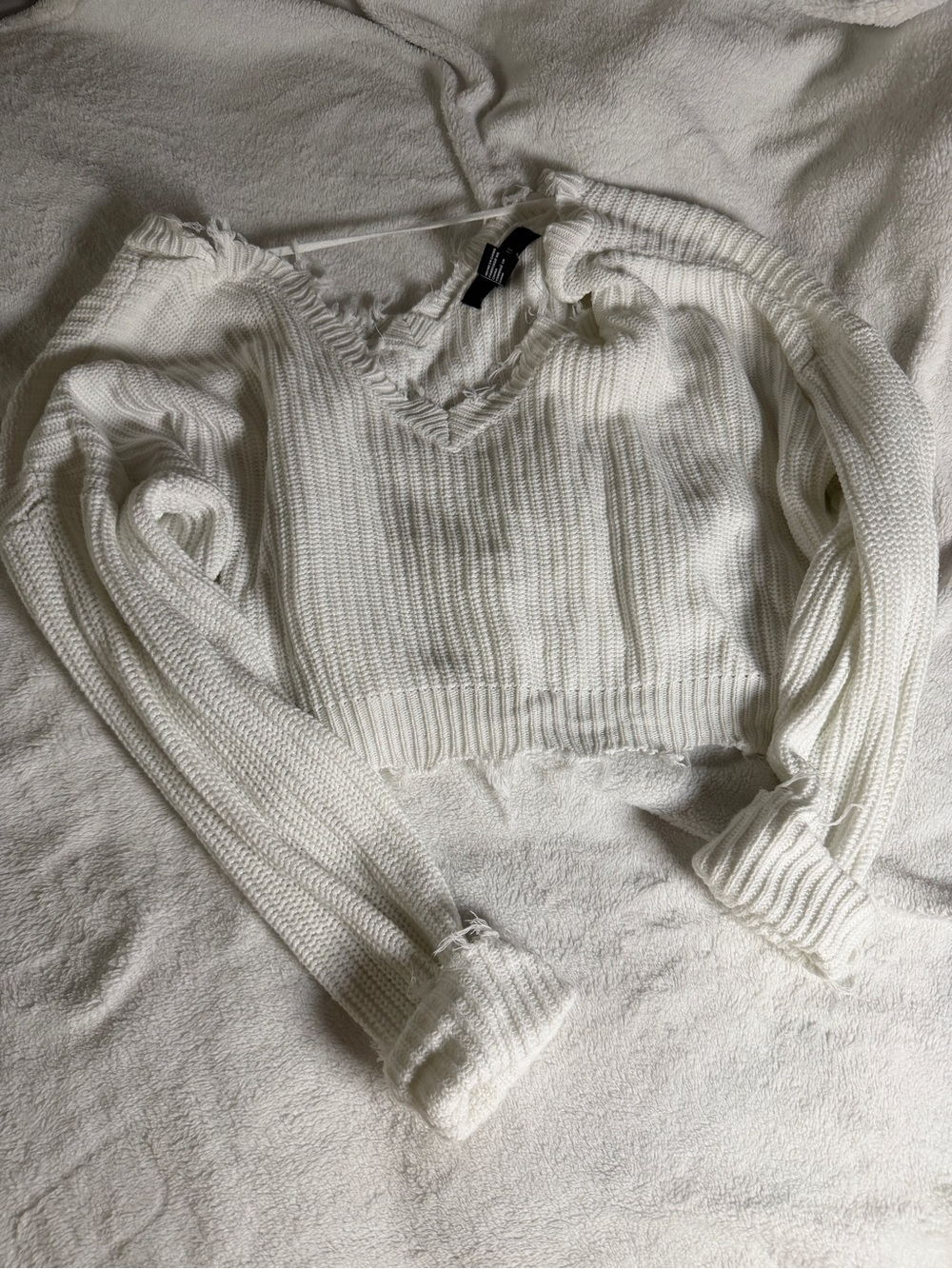 forever 21 cropped sweater